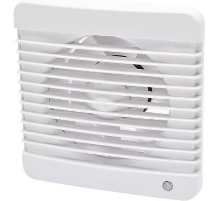 Sencys badkamerventilator Silent 125mm Timer Vochtsensor CE