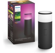 Philips Hue Calla sokkellamp White and Color zwart laag uitbreiding