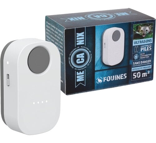 Mecanix Ultrasone marterverjager | 50 m2 | batterij