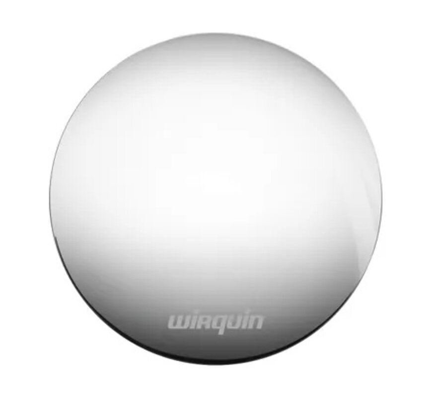 Wirquin afvoerplug 75mm met clickwaste chroom