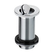 Wirquin afvoerplug draaiklep 100mm chroom