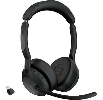 Jabra Jabra Evolve2 55 MS Stereo met USB-C Dongle