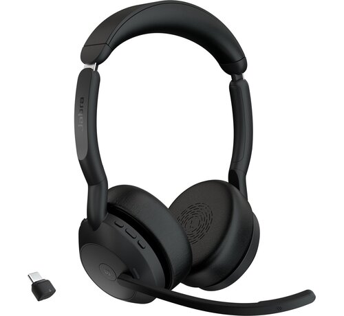 Jabra Jabra Evolve2 55 MS Stereo met USB-C Dongle