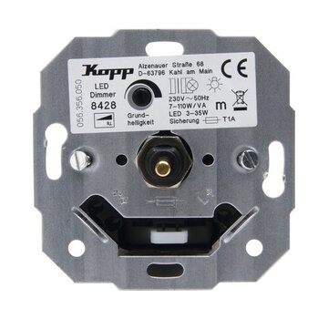 Kopp KOPP Inbouw Basiselement LED Dimmer 3-35W 842800187