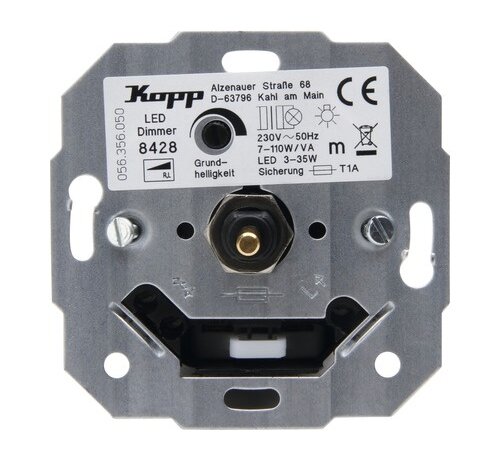 Kopp KOPP Inbouw Basiselement LED Dimmer 3-35W 842800187