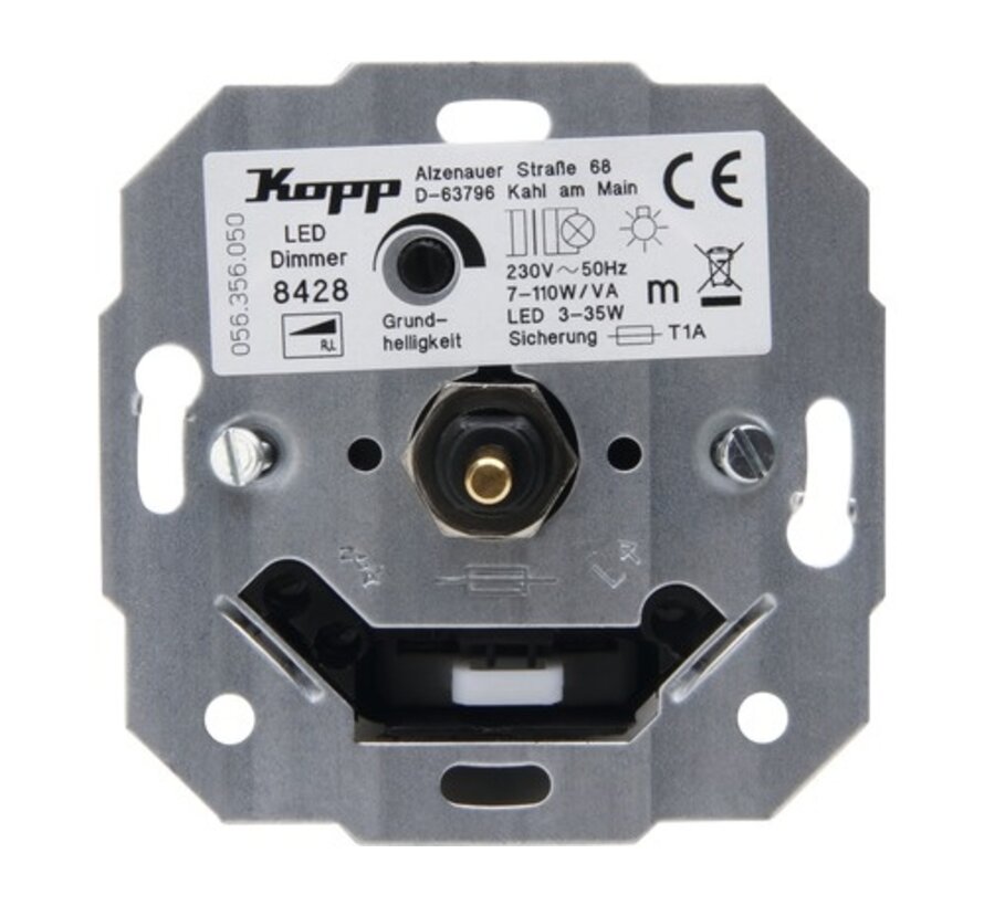 KOPP Inbouw Basiselement LED Dimmer 3-35W 842800187
