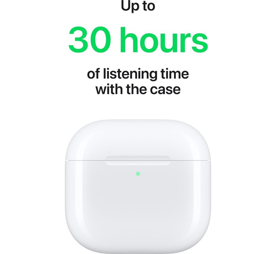 Apple AirPods 4 met Actieve Ruisonderdrukking en USB‑C Oplaadcase