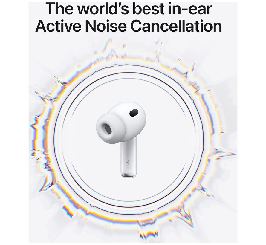 Apple AirPods Pro 3 met MagSafe USB‑C Oplaadcase Wit