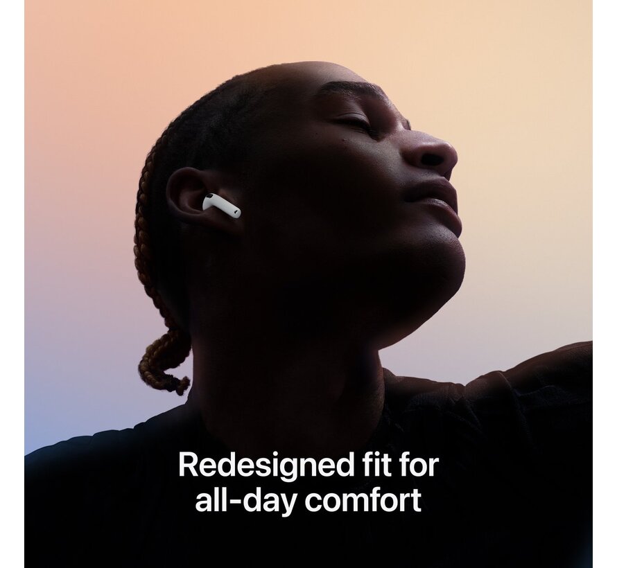 Apple AirPods 4 met USB‑C Oplaadcase Wit