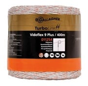 Gallagher Vidoflex 9 TurboLine Plus Schrikdraad Wit 400 Meter