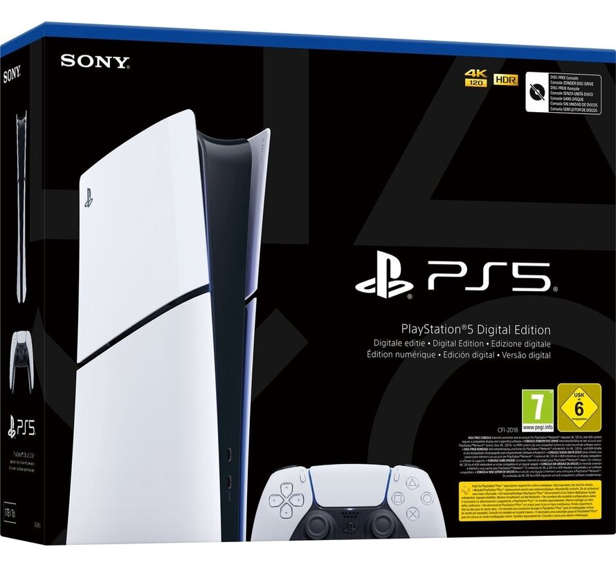 Sony PlayStation 5 Digital Slim 1TB gameconsole