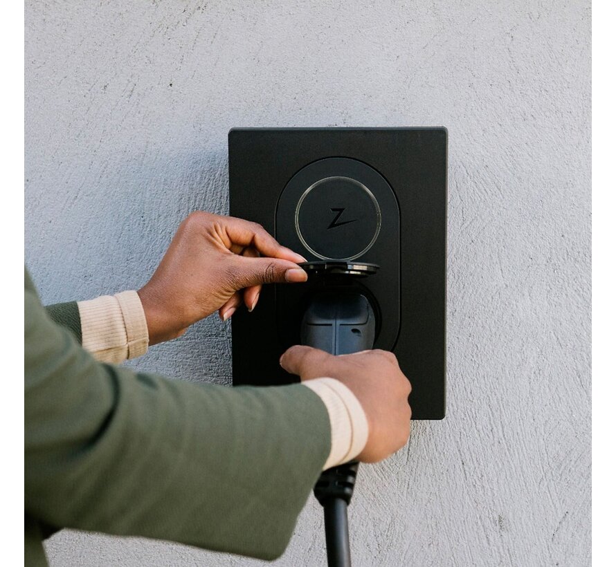 Zaptec Go Laadstation Type 2 22kW Asphalt Black