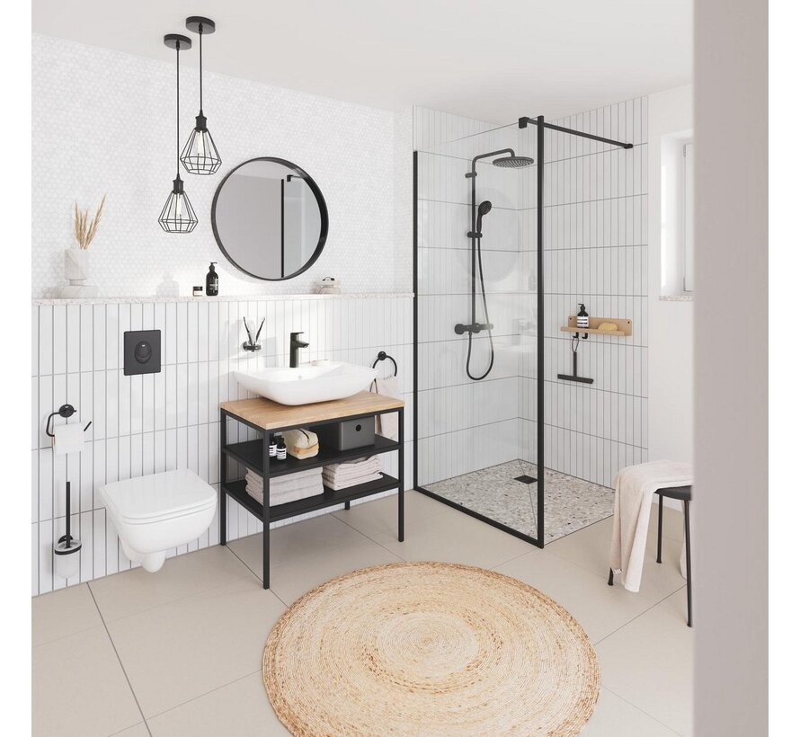 GROHE QuickFix Start 2-Knops Bedieningsplaat Verticale Montage