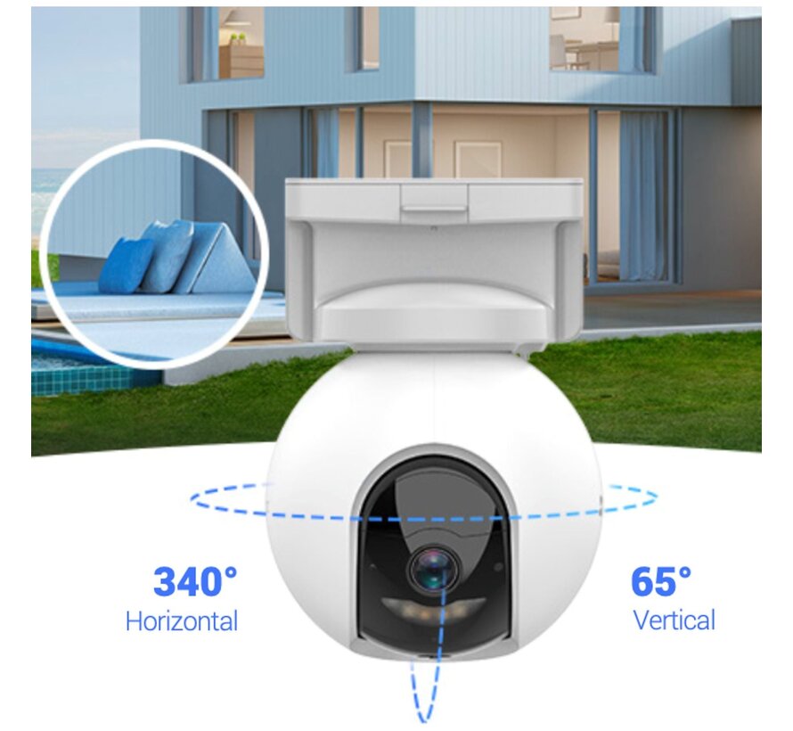 EZVIZ HB8 Batterij Pan & Tilt Wi‑Fi Camera 2K+