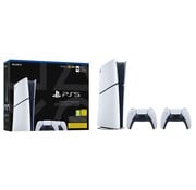 Sony PlayStation 5 Slim Digital Edition 825GB met Extra DualSense Controller Wit