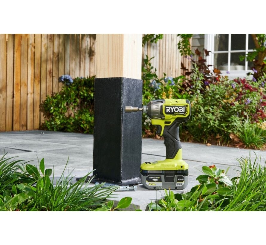 Ryobi ONE+ HP Brushless 18V 4-Mode Slagschroevendraaier RID18X1-0