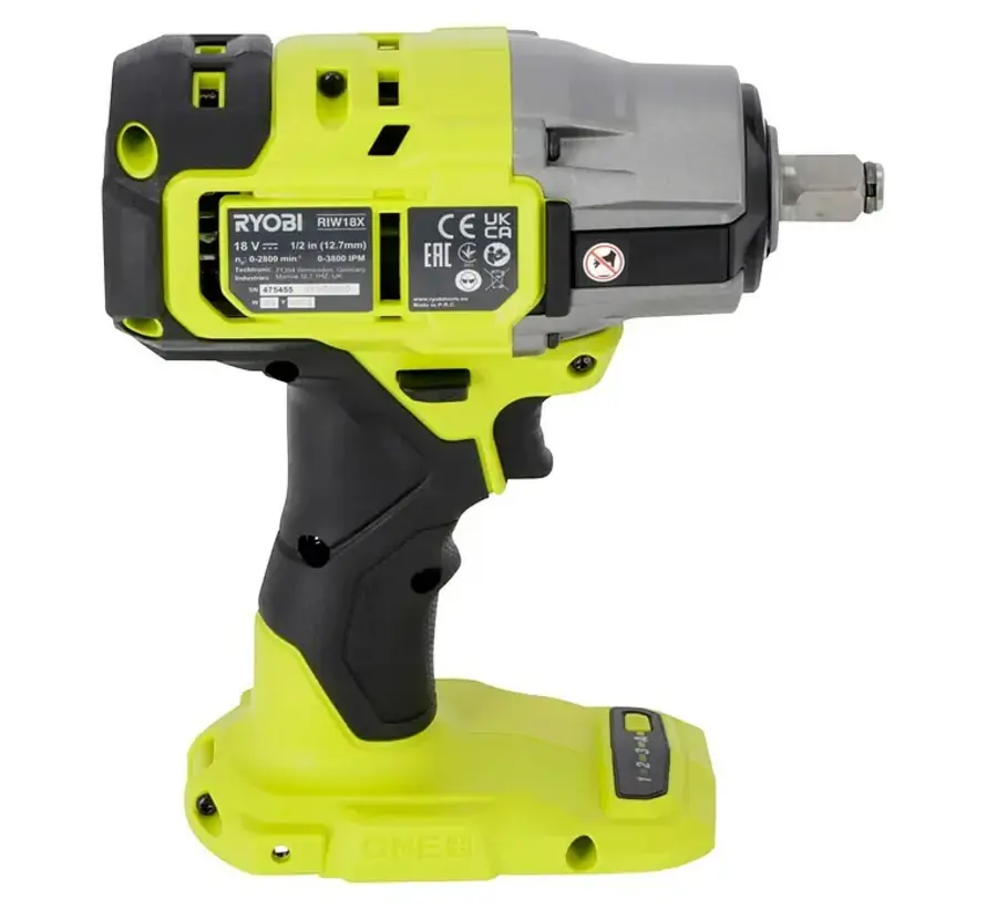 Ryobi ONE+ HP Brushless 18V Slagmoersleutel RIW18X-0