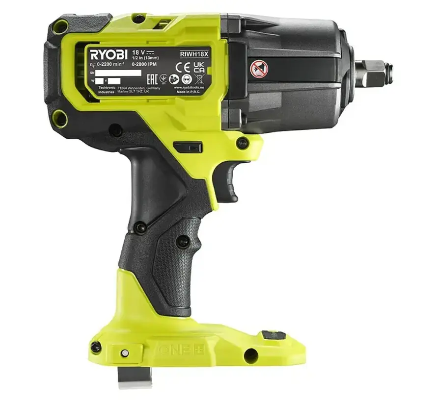 Ryobi ONE+ HP Brushless 18V Slagmoersleutel RIW18X-0