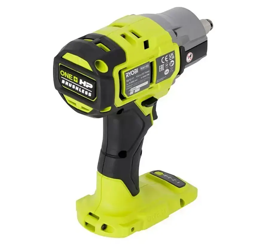 Ryobi ONE+ HP Brushless 18V Slagmoersleutel RIW18X-0