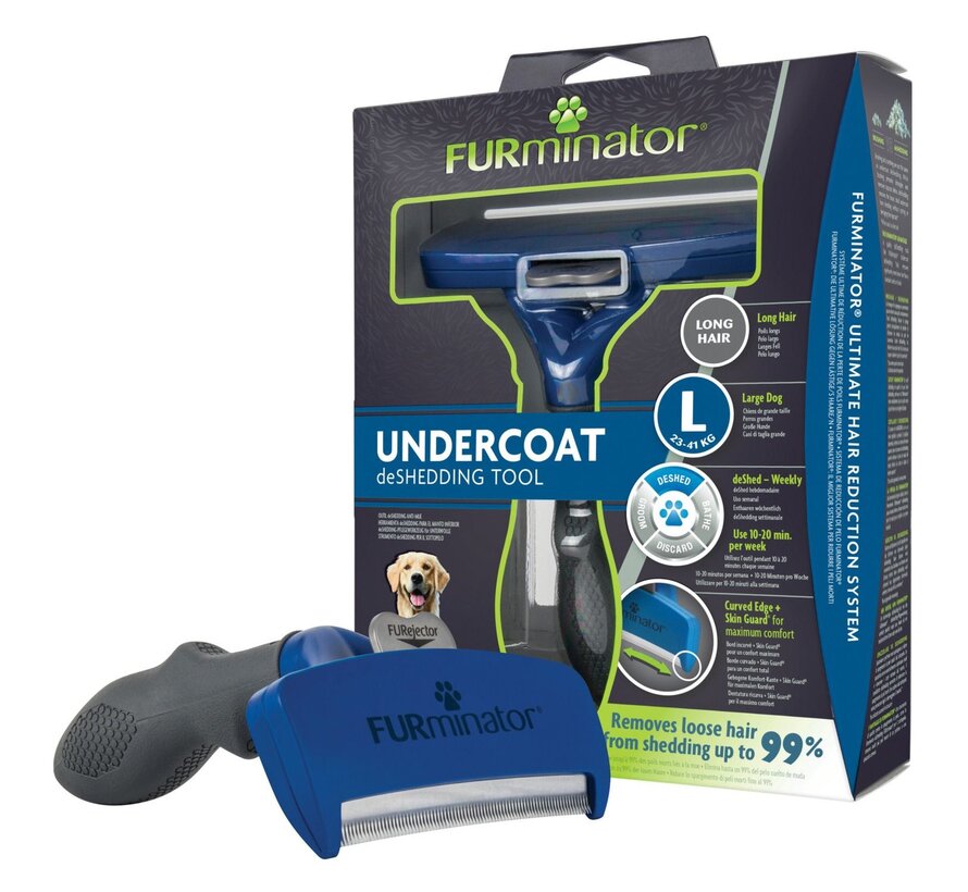 FURminator deShedding Tool Hond Lang Haar