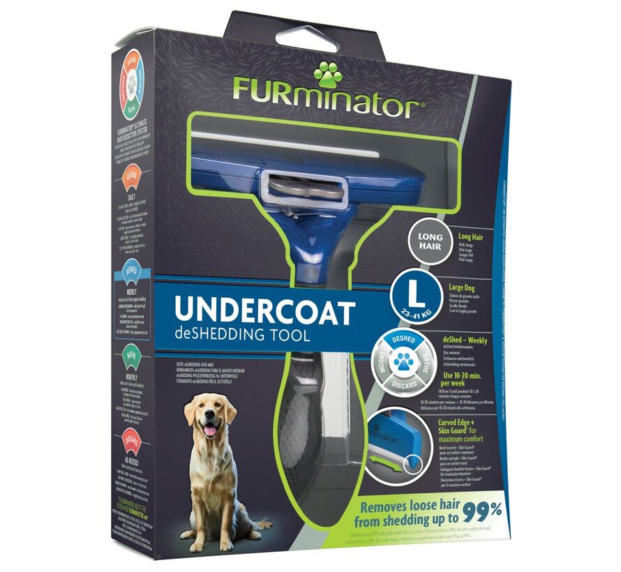 FURminator deShedding Tool Hond Lang Haar