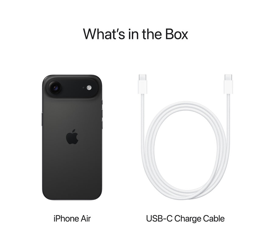 Apple iPhone Air 256GB Zwart