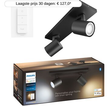 Philips Hue White Ambiance Runner 2-licht Spotbalk Wit