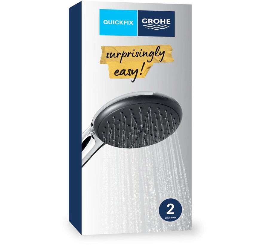 GROHE QuickFix Vitalio Start 110 Handdouche 2 Straalsoorten Chroom