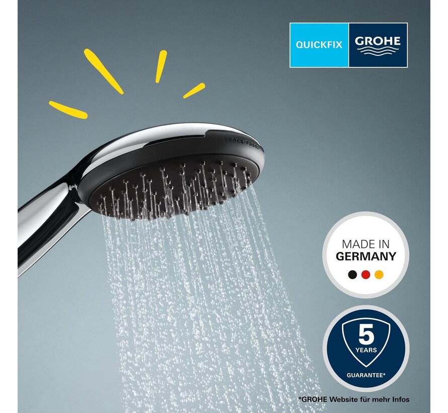 GROHE QuickFix Vitalio Start 110 Handdouche 2 Straalsoorten Chroom