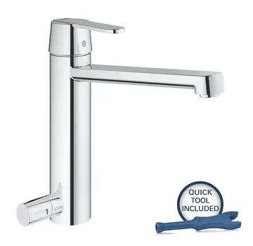 GROHE Get Keukenkraan met Afsluitventiel Chroom