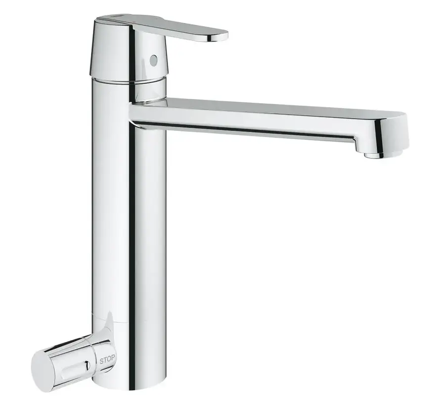 GROHE Get Keukenkraan met Afsluitventiel Chroom