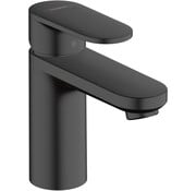 Hansgrohe Vernis Blend 100 Wastafelmengkraan met Trekwaste Mat Zwart