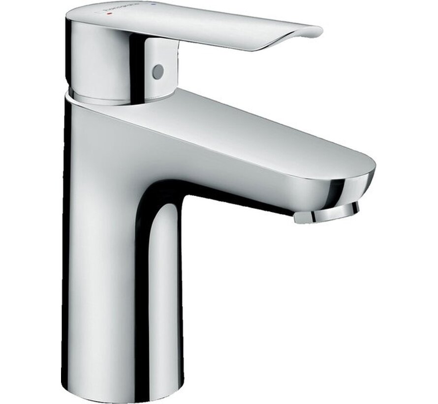Hansgrohe Logis E 100 Wastafelmengkraan met Waste Chroom