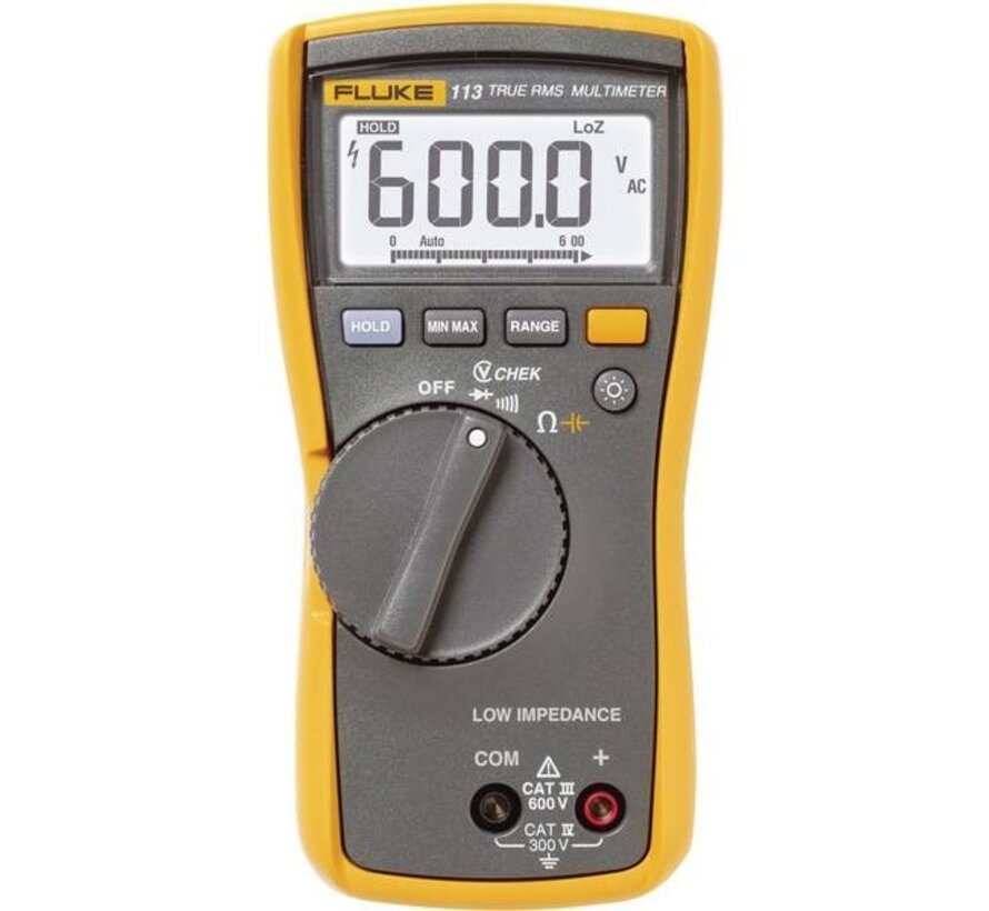 Fluke 113 Digitale Multimeter 600V CAT III