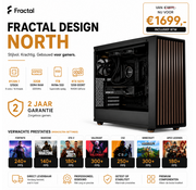 Pcman Fractal Design North Gaming PC – Ryzen 7 5700X / RTX 5070