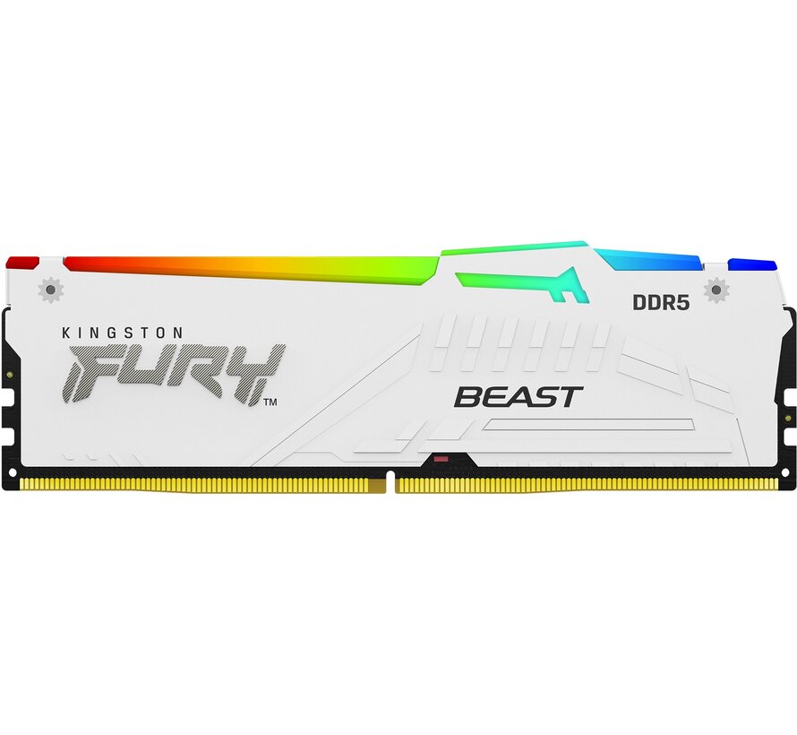 Kingston FURY Beast RGB DDR5 32GB 6000MT/s Wit