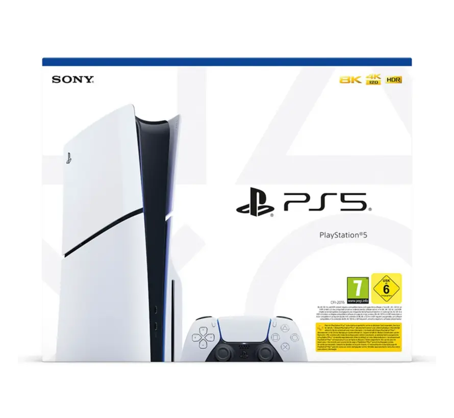 Sony PlayStation 5 Slim Disc Edition 1TB Wit