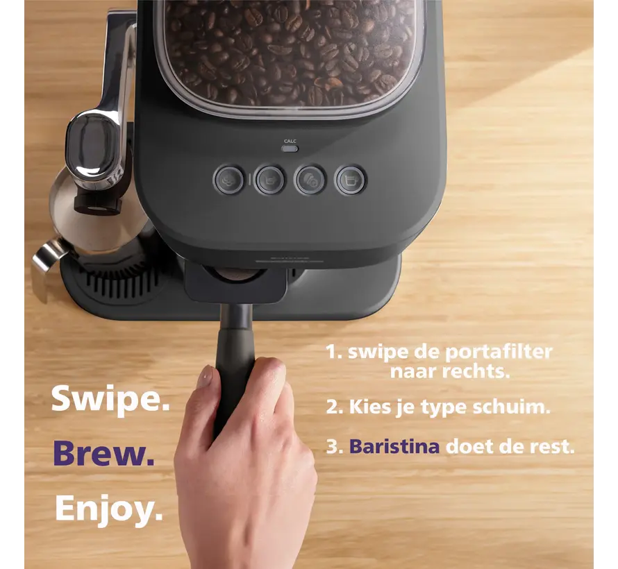 Philips Baristina Latte BAR400/60 Espressomachine Zwart