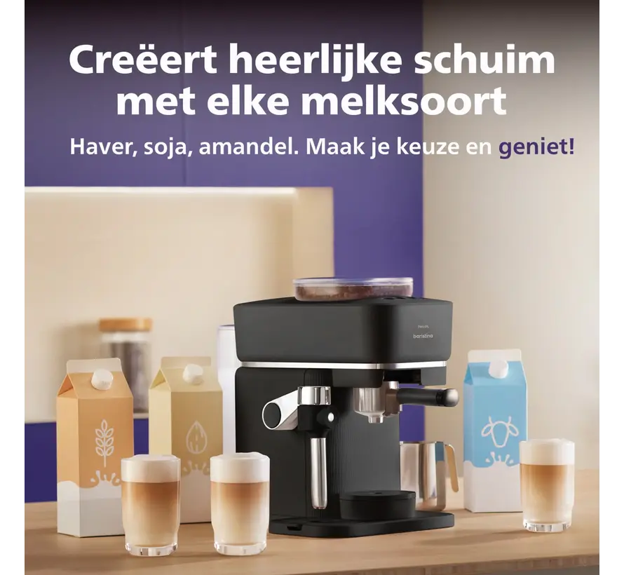 Philips Baristina Latte BAR400/60 Espressomachine Zwart