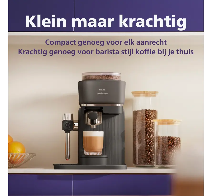 Philips Baristina Latte BAR400/60 Espressomachine Zwart