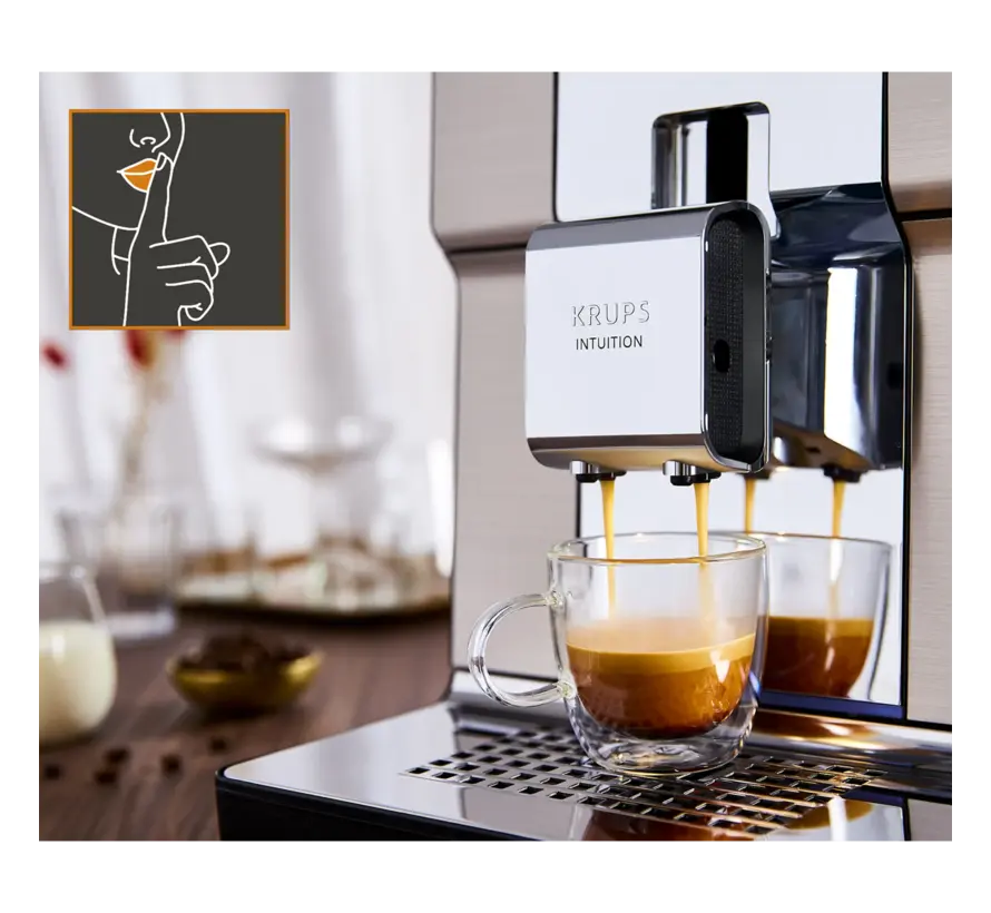 Krups Intuition Experience+ EA877D Volautomatische Espressomachine