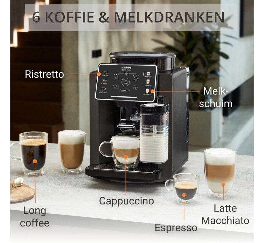 Krups Sensation Milk M50 EA9129 Volautomatische Espressomachine