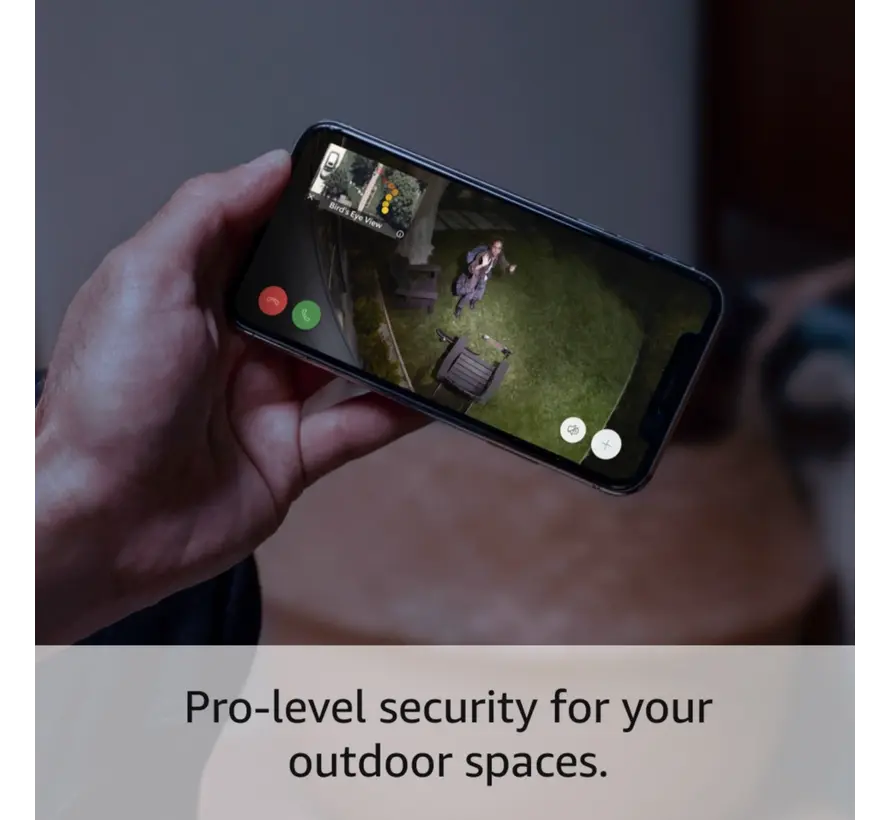 Ring Spotlight Cam Pro Battery Zwart – Eerste Generatie