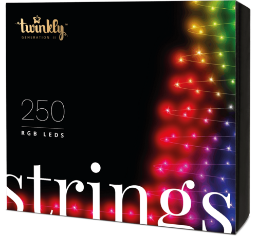 Twinkly Strings RGB Lichtsnoer 20 meter – 250 Slimme LED’s