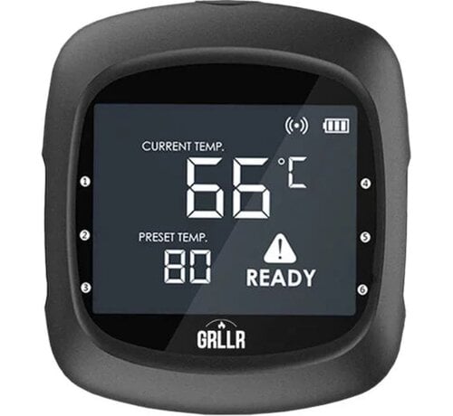 GRLLR Bluetooth BBQ Thermometer met 2 Probes