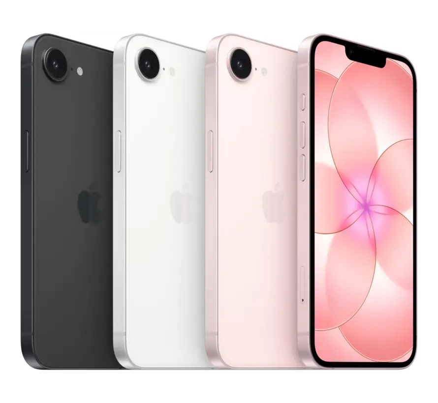 Apple iPhone 17e 256GB Wit – A19, 48MP Fusion-camera en MagSafe