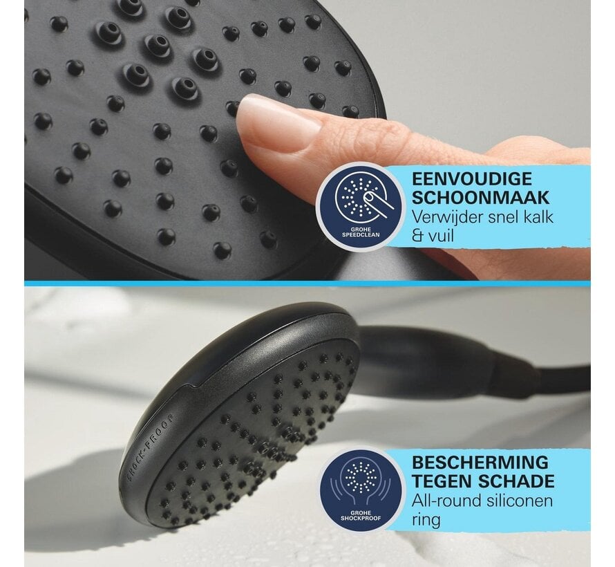 GROHE Vitalio Start 250 Flex Douchesysteem Mat Zwart – 266802431