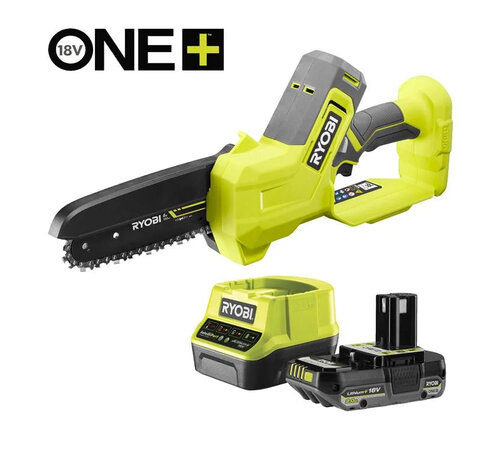 RYOBI RY18PSX15A-120 ONE+ HP Snoeikettingzaag 18V 15cm + 2,0Ah Accu