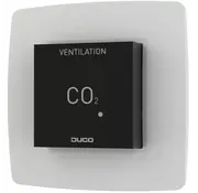 DUCO CO₂ Ruimtesensor zonder Bediening RF/Wired Zwart – 0000-4636