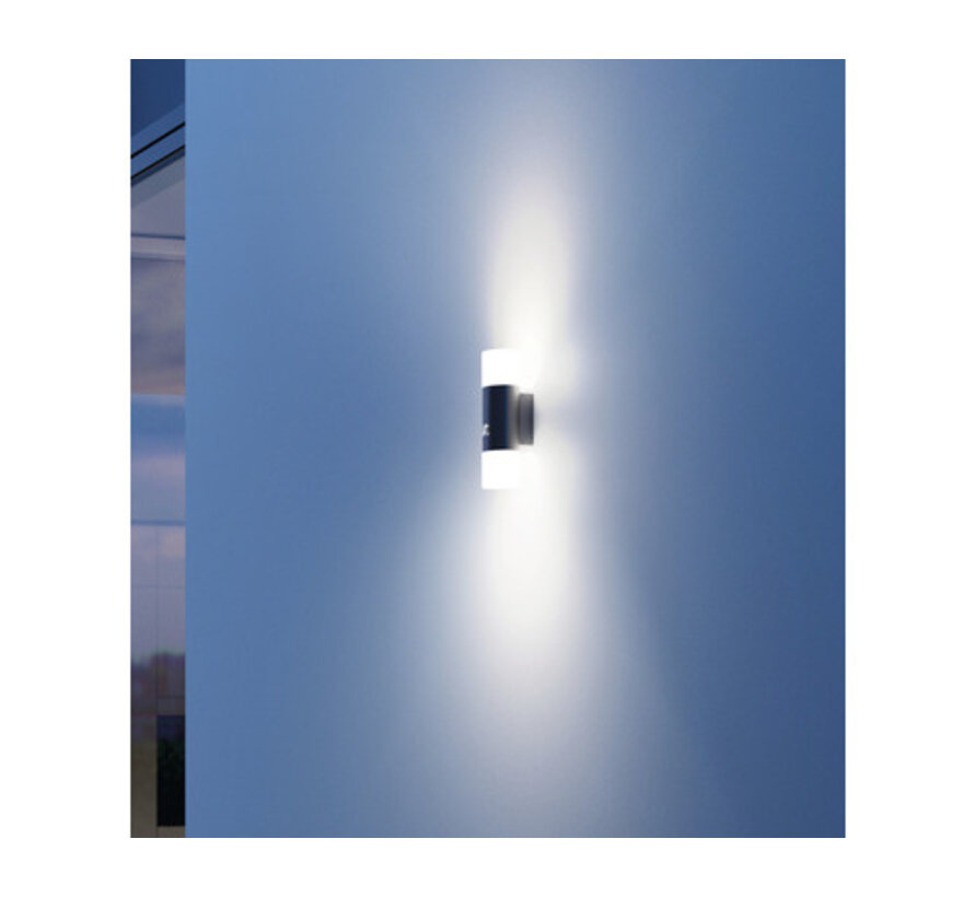 STEINEL L 910 S Sensor LED Buitenlamp Zilver – 797 lm 3000K